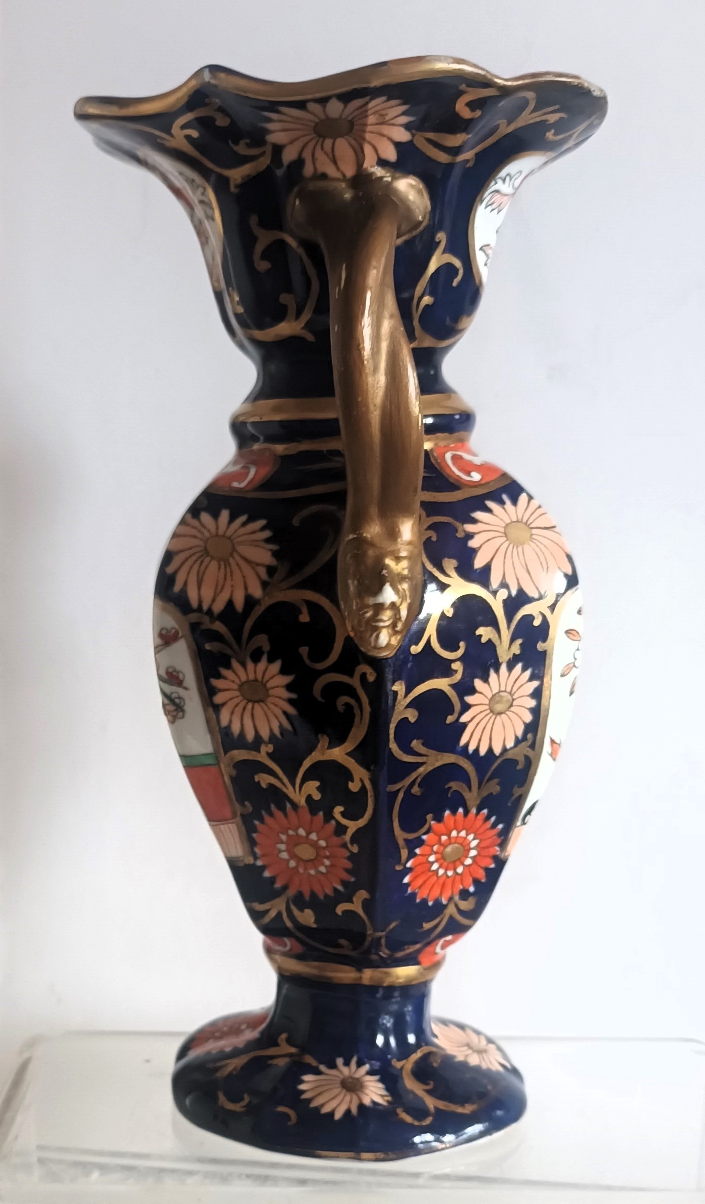 Antique English Georgian Mason's Ironstone Vase - Image 2